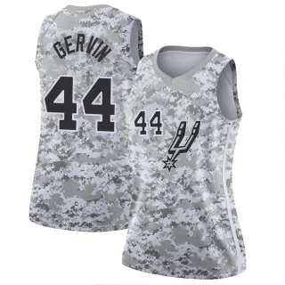 Women's George Gervin San Antonio Spurs White Swingman 2018/19 Jersey - Earned Edition