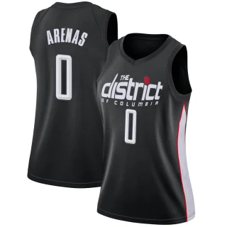 Women's Gilbert Arenas Washington Wizards Black Swingman 2018/19 Jersey - City Edition