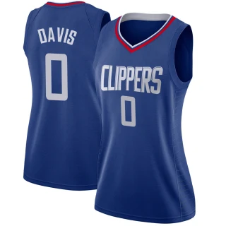 Women's Glen Davis Los Angeles Clippers Blue Swingman Jersey - Icon Edition
