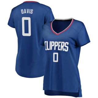 Women's Glen Davis Los Angeles Clippers Royal Fast Break Jersey - Icon Edition