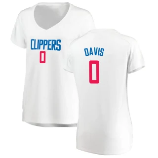 Women's Glen Davis Los Angeles Clippers White Fast Break Jersey - Association Edition