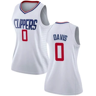 Women's Glen Davis Los Angeles Clippers White Swingman Jersey - Association Edition