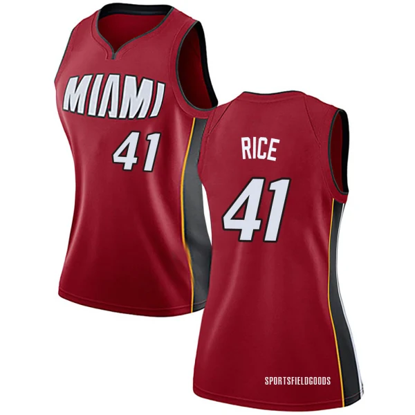 Women's Glen Rice Miami Heat Red Swingman Jersey - Statement Edition