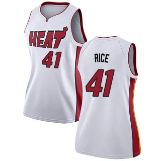 Women's Glen Rice Miami Heat White Swingman Jersey - Association Edition