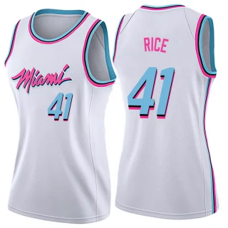 Women's Glen Rice Miami Heat White Swingman Jersey - City Edition