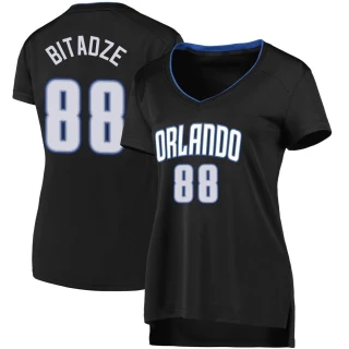 Women's Goga Bitadze Orlando Magic Black Fast Break 2019 Jersey - Icon Edition
