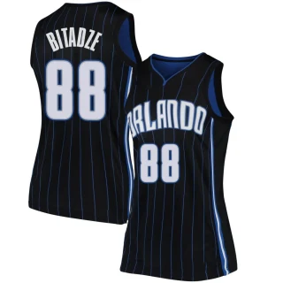 Women's Goga Bitadze Orlando Magic Black Swingman Jersey - Statement Edition