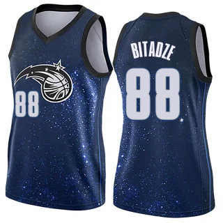 Women's Goga Bitadze Orlando Magic Blue Swingman Jersey - City Edition