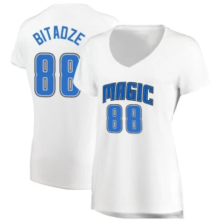 Women's Goga Bitadze Orlando Magic White Fast Break Jersey - Association Edition