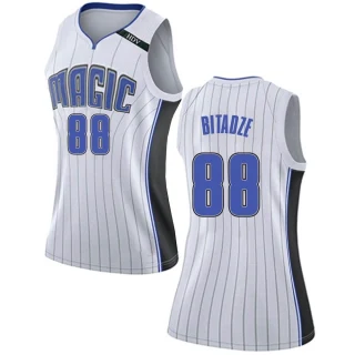 Women's Goga Bitadze Orlando Magic White Swingman Jersey - Association Edition