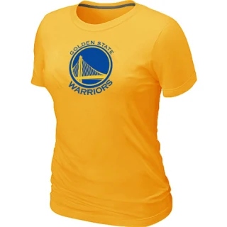 Women's Golden State Warriors Gold Big & Tall Primary Logo T-Shirt - Yellow