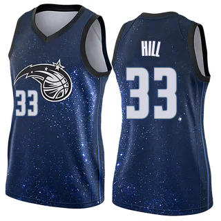 Women's Grant Hill Orlando Magic Blue Swingman Jersey - City Edition