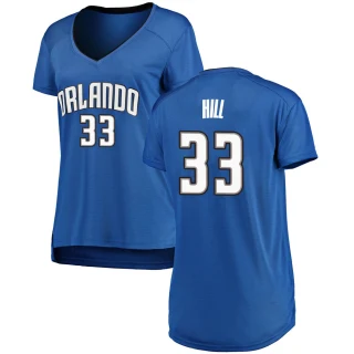 Women's Grant Hill Orlando Magic Royal Fast Break Jersey - Icon Edition