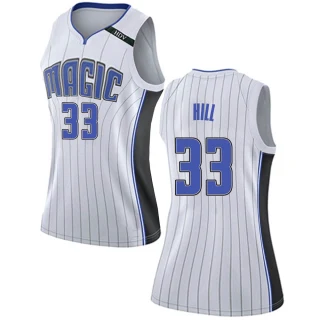 Women's Grant Hill Orlando Magic White Swingman Jersey - Association Edition