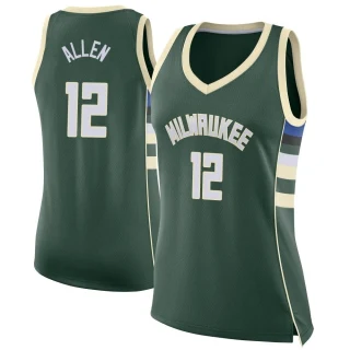 Women's Grayson Allen Milwaukee Bucks Green Swingman Jersey - Icon Edition