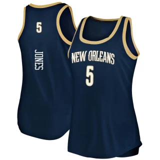 Women's Herbert Jones New Orleans Pelicans Navy Fast Break 2019/20 Tank Jersey - Icon Edition