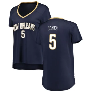 Women's Herbert Jones New Orleans Pelicans Navy Fast Break Jersey - Icon Edition