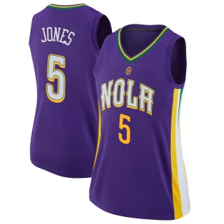 Women's Herbert Jones New Orleans Pelicans Purple Swingman Jersey - City Edition