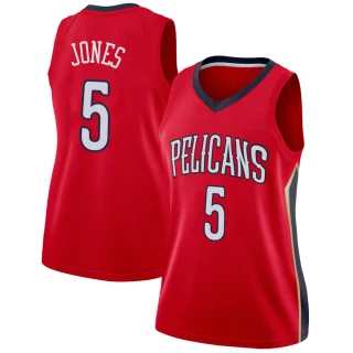 Women's Herbert Jones New Orleans Pelicans Red Swingman Jersey - Statement Edition