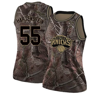 Women's Isaiah Hartenstein New York Knicks Camo Swingman Realtree Collection Jersey