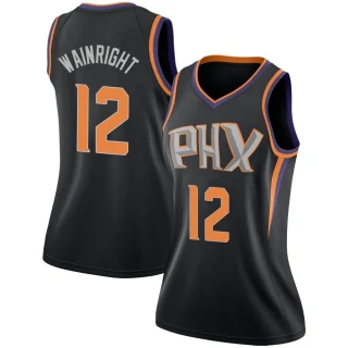 Women's Ish Wainright Phoenix Suns Black Swingman Jersey - Statement Edition