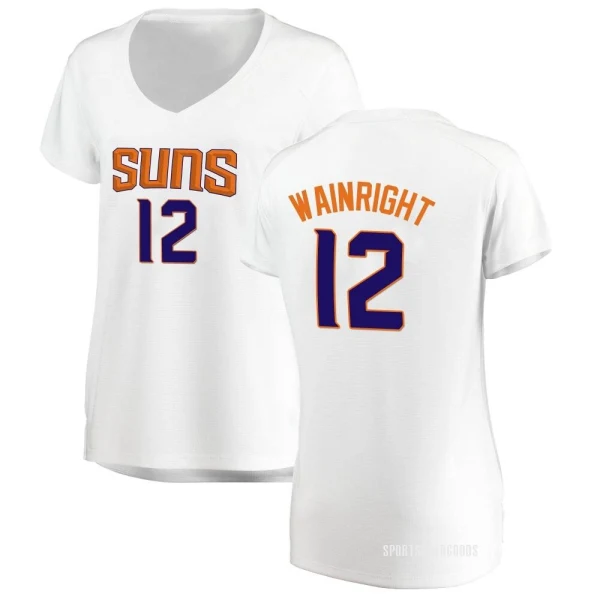 Women's Ish Wainright Phoenix Suns White Fast Break Jersey - Association Edition