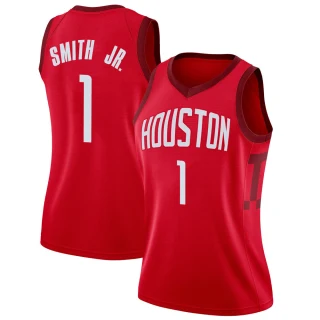 Women's Jabari Smith Jr. Houston Rockets Red Swingman 2018/19 Jersey - Earned Edition
