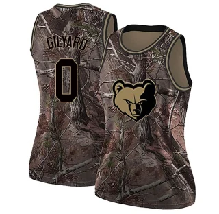 Women's Jacob Gilyard Memphis Grizzlies Camo Swingman Realtree Collection Jersey