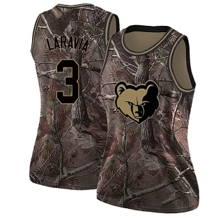 Women's Jake LaRavia Memphis Grizzlies Camo Swingman Realtree Collection Jersey