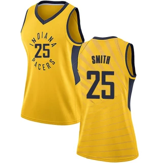 Women's Jalen Smith Indiana Pacers Gold Swingman Jersey - Statement Edition