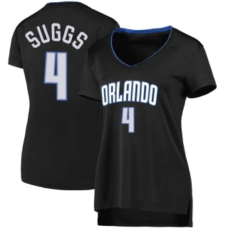 Women's Jalen Suggs Orlando Magic Black Fast Break 2019 Jersey - Icon Edition