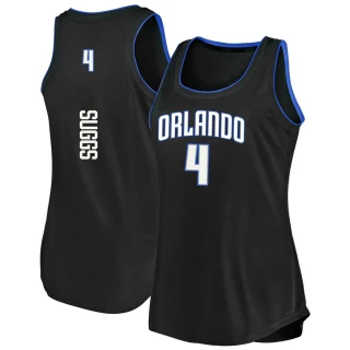Women's Jalen Suggs Orlando Magic Black Fast Break 2019/20 Tank Jersey - Icon Edition