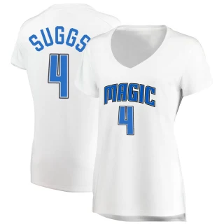 Women's Jalen Suggs Orlando Magic White Fast Break Jersey - Association Edition