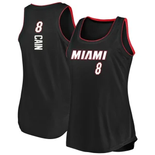 Women's Jamal Cain Miami Heat Black Fast Break 2019/20 Tank Jersey - Icon Edition