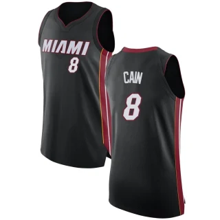 Women's Jamal Cain Miami Heat Black Swingman Jersey - Icon Edition