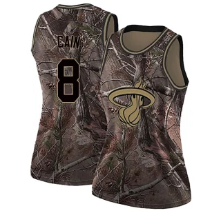 Women's Jamal Cain Miami Heat Camo Swingman Realtree Collection Jersey