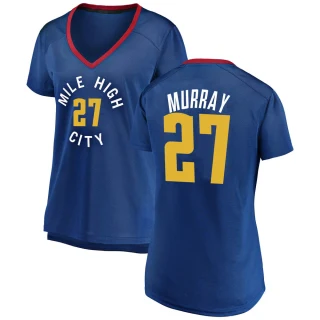 Women's Jamal Murray Denver Nuggets Blue Fast Break 2018/19 Jersey - Statement Edition