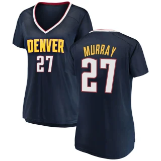 Women's Jamal Murray Denver Nuggets Navy Fast Break 2018/19 Jersey - Icon Edition