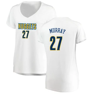 Women's Jamal Murray Denver Nuggets White Fast Break Jersey - Association Edition