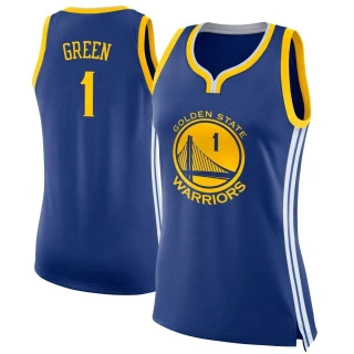 Women's JaMychal Green Golden State Warriors Blue Swingman Jersey - Icon Edition