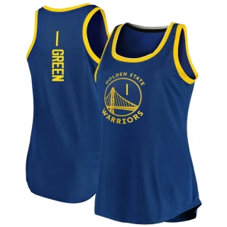 Women's JaMychal Green Golden State Warriors Gold Fast Break Royal 2019/20 Tank Jersey - Icon Edition