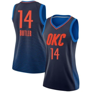 Women's Jared Butler Oklahoma City Thunder Navy Swingman Jersey - Statement Edition