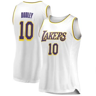 Women's Jared Dudley Los Angeles Lakers White Swingman 2018/19 Jersey - Association Edition