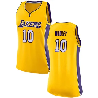 Women's Jared Dudley Los Angeles Lakers Yellow Swingman Jersey - Icon Edition