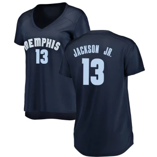 Women's Jaren Jackson Jr. Memphis Grizzlies Navy Fast Break Jersey - Icon Edition