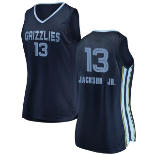 Women's Jaren Jackson Jr. Memphis Grizzlies Navy Swingman 2018/19 Jersey - Icon Edition