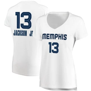 Women's Jaren Jackson Jr. Memphis Grizzlies White Fast Break Jersey - Association Edition