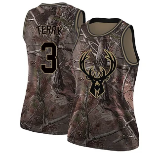 Women's Jason Terry Milwaukee Bucks Camo Swingman Realtree Collection Jersey