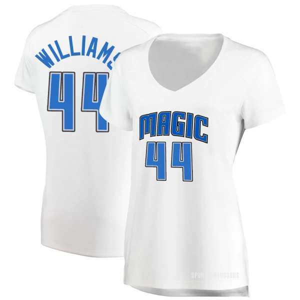 Women's Jason Williams Orlando Magic White Fast Break Jersey - Association Edition