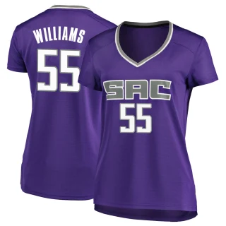 Women's Jason Williams Sacramento Kings Purple Fast Break Jersey - Icon Edition